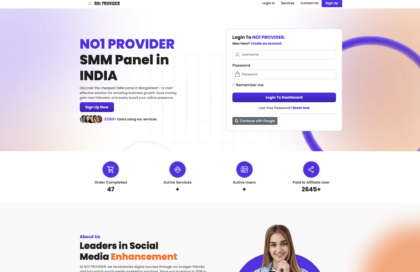no1provider-smm-panel-homepage